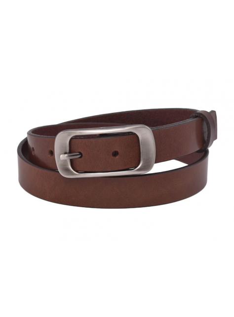 Kožený dámsky opasok čierny š 2,3 cm MERCUCIO - KozeneDoplnky.sk