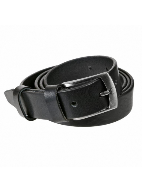Pánsky kožený opasok 2,8 cm MERCUCIO, čierny - KozeneDoplnky.sk