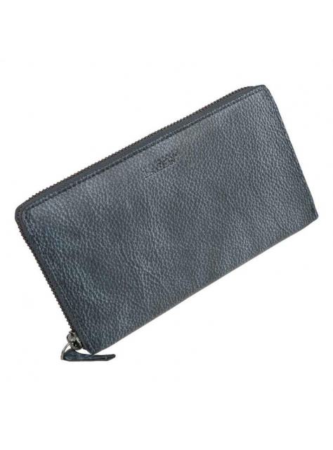 Veľká dámska peňaženka na zips čierna LAGEN® - KozeneDoplnky.sk