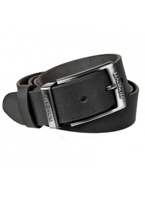 Kožený opasok MAGNUM MERCUCIO čierny hunter 4 cm - KozeneDoplnky.sk