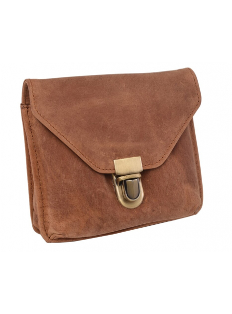 Kožená taštička na opasok 12x15x6 cm MERCUCIO svetlá tan - KozeneDoplnky.sk