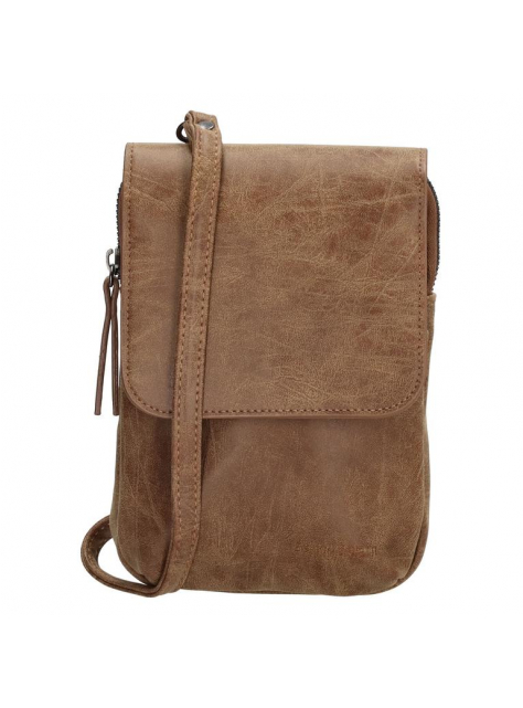 Unisex crossbody kabela, taška na opasok ENRICO BENETTI camel - KozeneDoplnky.sk