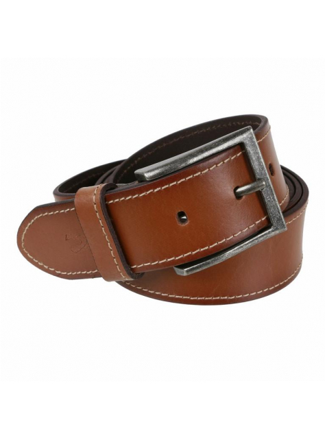 Kožený unisex opasok hnedý CAMEL ACTIVE 3,5 cm - KozeneDoplnky.sk