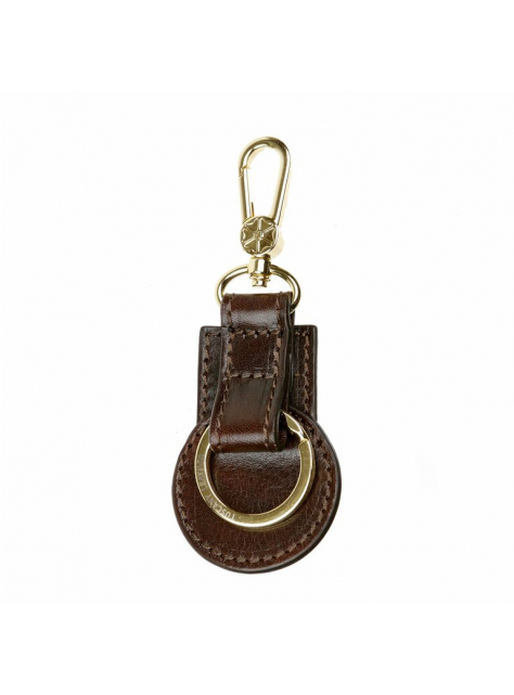 Luxusný kožený prívesok na kľúče TUSCANY LEATHER moro - KozeneDoplnky.sk