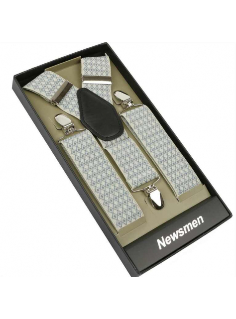 Pánske traky NEWSMEN s nórskym vzorom - KozeneDoplnky.sk