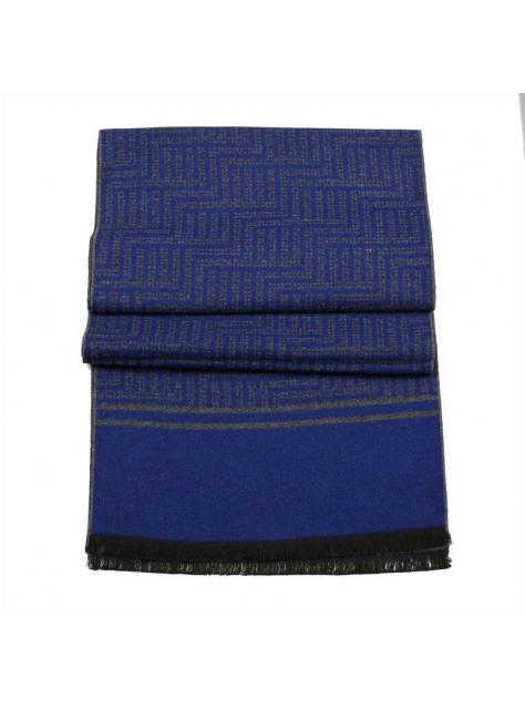 Hrejivý pánsky šál ORSI modro-šedý - KozeneDoplnky.sk