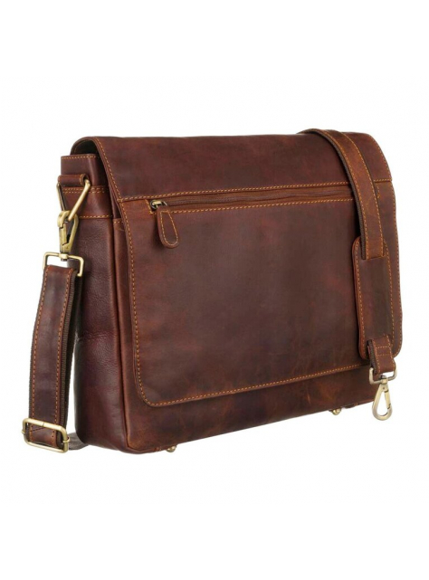 Kožená taška messenger na dokumenty a notebook 33 x 40 cm - KozeneDoplnky.sk