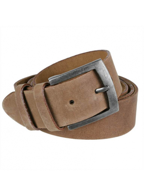 Pánsky džínsový opasok MERCUCIO svetlý brúsený 4 cm - KozeneDoplnky.sk