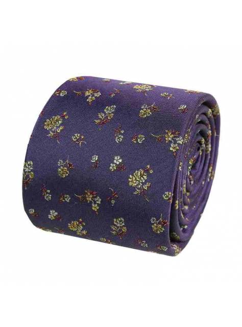 Pánska kravata ORSI V.I.P. hodváb Exclusive fialová - KozeneDoplnky.sk