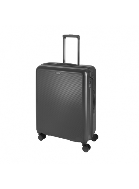 D&N Šedý cestovný kufor L 106l, 4 dvojité kolesá, ABS, TSA - KozeneDoplnky.sk