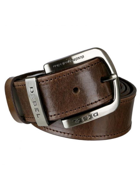 Kožený džísnový opasok Mercucio Desel hnedý  - KozeneDoplnky.sk