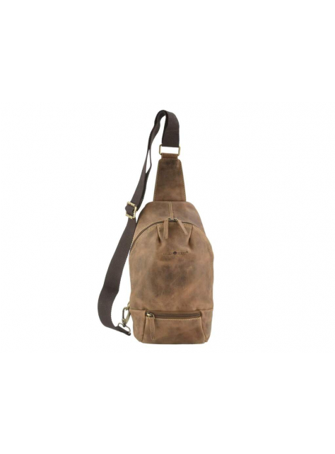 Crossbody batoh z brúsenej kože GreenBurry - KozeneDoplnky.sk