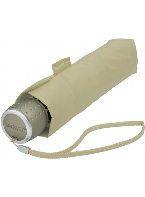 Dámsky dáždnik MimiMax skladací zlatisto-pieskový 25 cm - KozeneDoplnky.sk