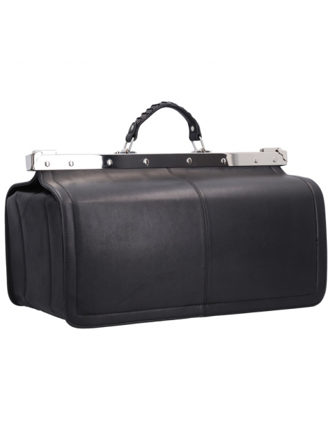 Lekársky kožený kufrík GreenLand Black Nappa 48 cm - KozeneDoplnky.sk