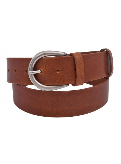 Dámsky elegantný koňakový opasok OLIVIA 3,8 cm - KozeneDoplnky.sk