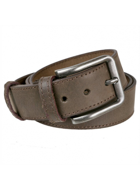 Opasok z brúsenej kože MERCUCIO hnedý-taupe 3,8 cm - KozeneDoplnky.sk