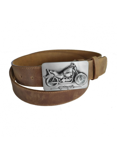 Džínsový opasok pre motorkárov MOTORCYCLE  - KozeneDoplnky.sk