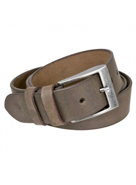 Džínsový hnedý opasok RUSTICAL unisex do 125 cm - KozeneDoplnky.sk