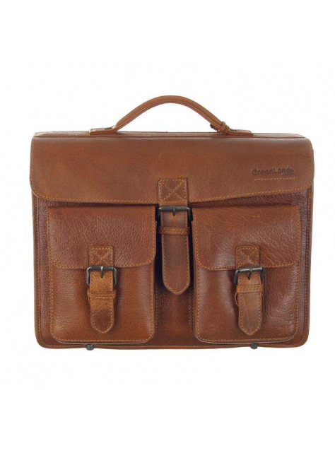 Veľkokapacitná aktovka na dokumenty GreenLand byvolia koža - KozeneDoplnky.sk