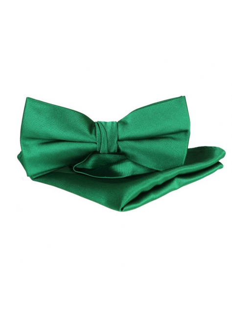 Pánsky motýlik a vreckovka do saka ORSI zelený - KozeneDoplnky.sk