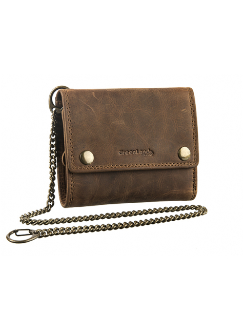 Viacdielna RFID peňaženka s retiazkou GreenLand - KozeneDoplnky.sk
