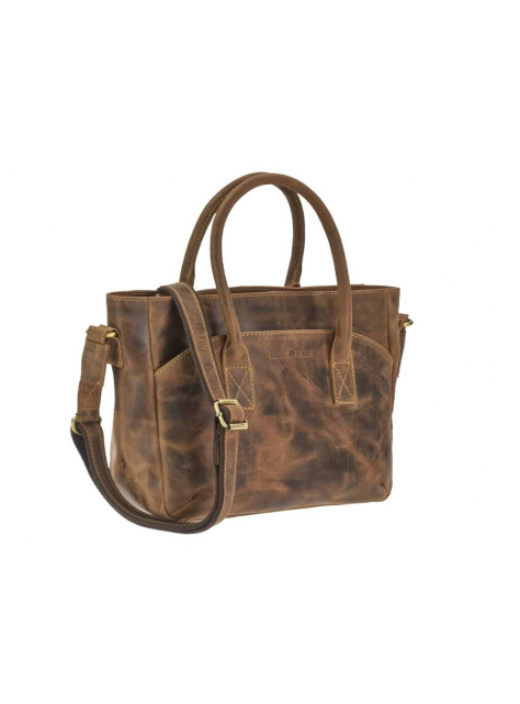 Kabela s rúčkami a popruhom GreenBurry Vintage 36 x 23 - KozeneDoplnky.sk