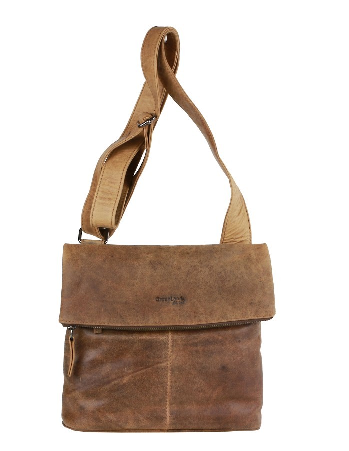 Kožená crossbody taška GreenLand Montana | VÝPREDAJ