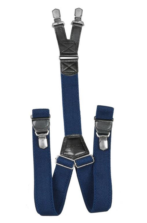 Športové traky tmavomodré 3,8 cm