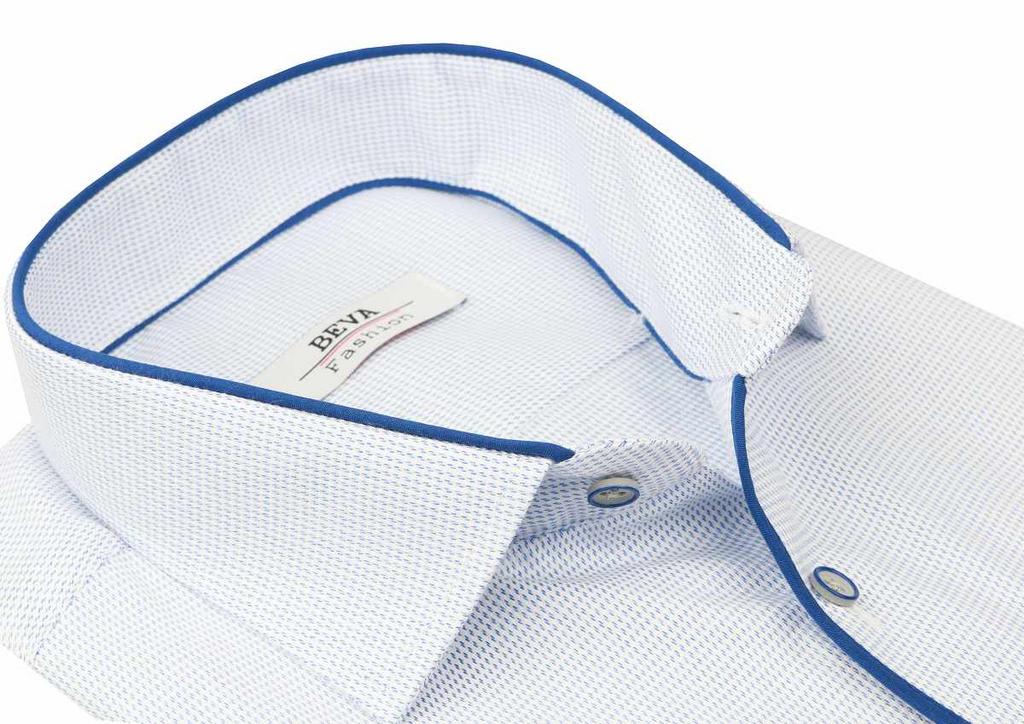 Pánska slim košeľa BEVA dlhý rukáv T2034 41