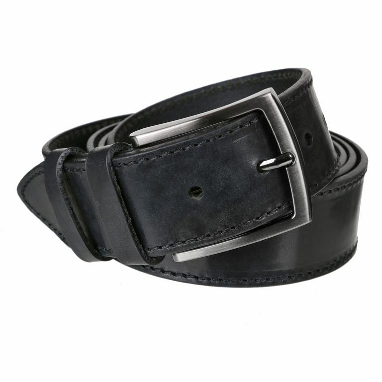 Kožený pánsky džínsový opasok MERCUCIO 4 cm 110