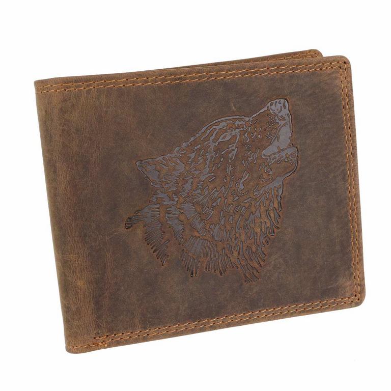 Kožená pánska peňaženka VLK MERCUCIO, 10 kariet