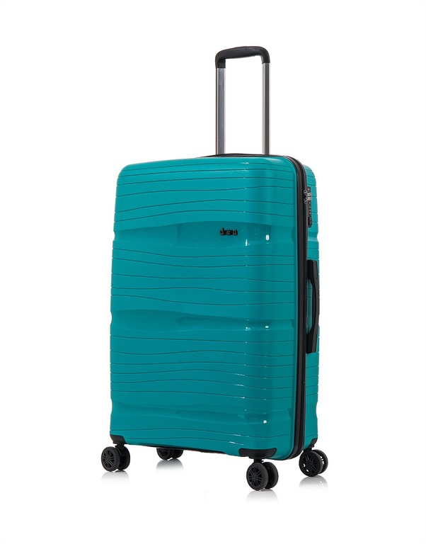 Cestovný kufor M 100 L, odolný PP, TSA zámok D&N