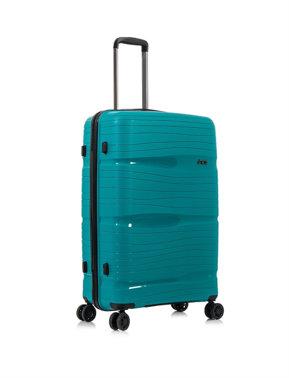 Cestovný kufor L 100 L, odolný PP, TSA zámok D&N