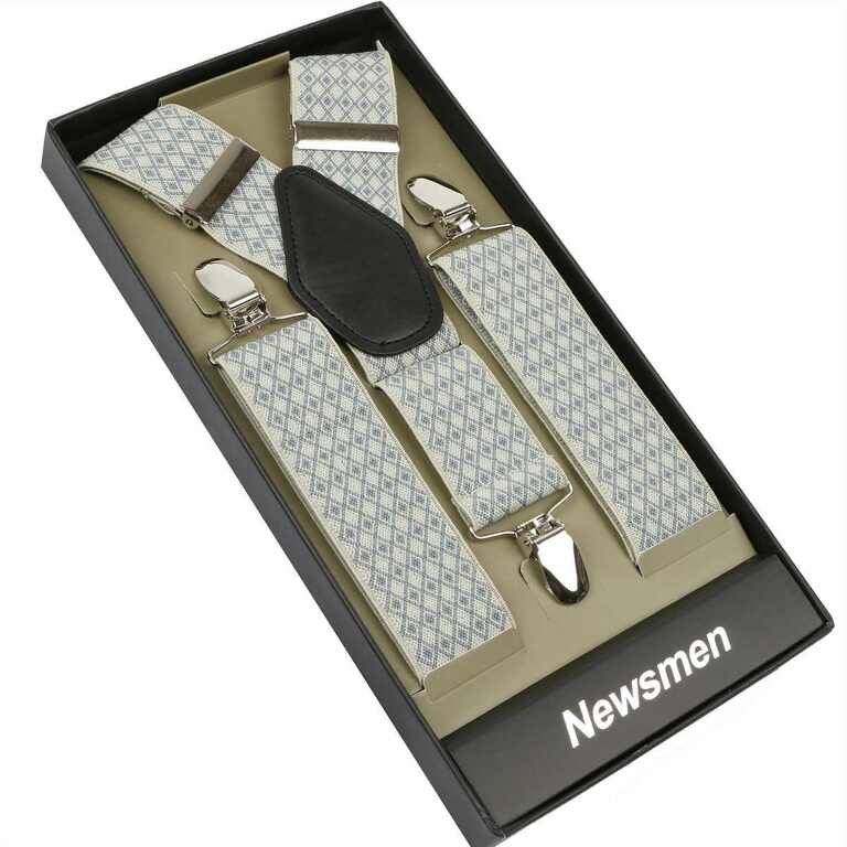 Pánske traky NEWSMEN s nórskym vzorom