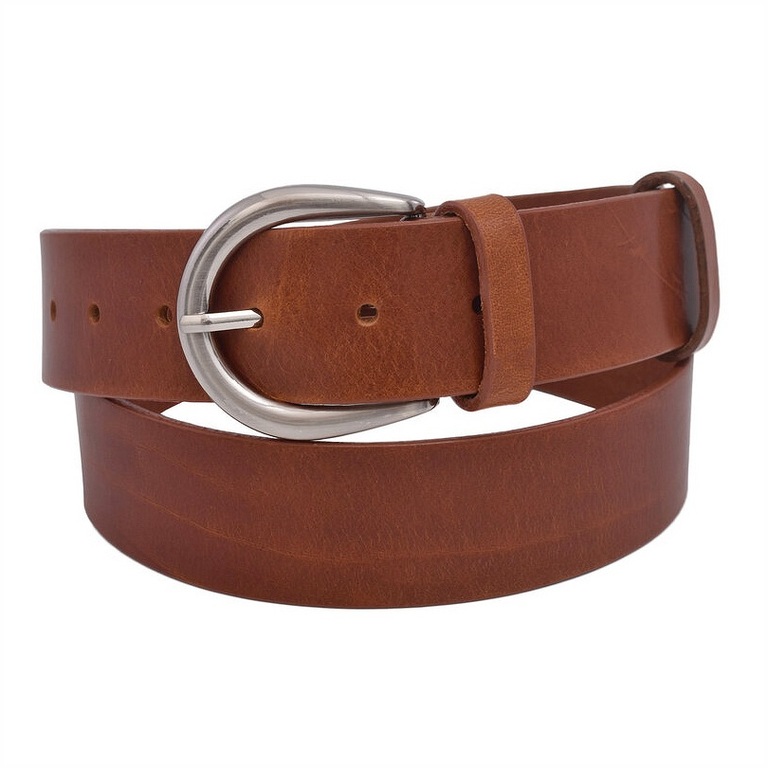 Dámsky elegantný koňakový opasok OLIVIA 3,8 cm 85