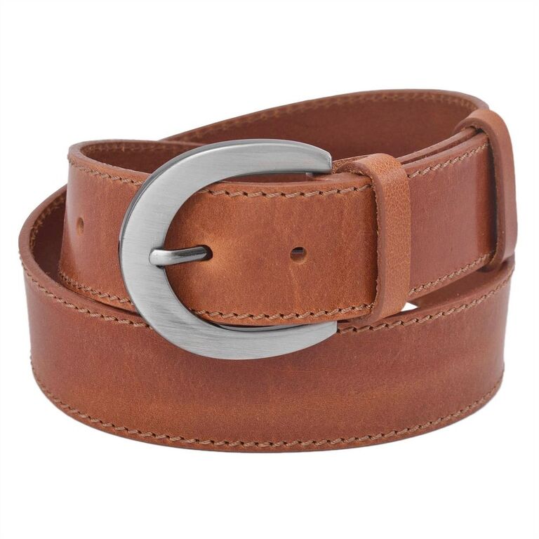 Elegantný dámsky koňakový opasok 3,8 cm 105
